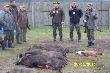 Pokot i mowa ko�cowa kolegi �owczego po dekoracji,�w.Hubert znowu dobrze darzy� .  