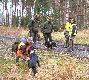 Nas podk�adacze i ich pieski,bez kt�rych grania polowanie straci�o by wiele na swym uroku:Ela z kopovk� GAM� z Polciny oraz forumowy Pawe�.S z go�czym polskim OBOJEM z Beskidzkiego Matecznika.