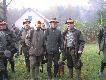 Hubertus 2011 w WK� "Orze�" ze �winouj�cia.Nasza tr�jka- ja, brat i tata.No i Tika,Gajka  zosta�a w domu.