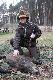 Kolega Mariusz- prowadz�cy polowanie , strzelaj�c  dzika i lisa zosta� kr�lem polowania 