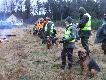 Zbi�rka;
Na pierwszym planie Beata ze swoim ogarem Marcelem z Luxembourga