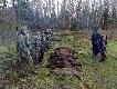Ob. nr 46. Na rozk�adzie 7 dzik�w i 1 lis.