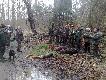Ob. nr 46. Na rozk�adzie 5 dzik�w, 1 sarna koza, 2 lisy.
