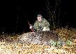06.01.2012r. godz.17.45. W Trzech Kr�li �w. Hubert te� by� �askawy i pokaza� dzika :-)
Jest to m�j 86-ty dzik (5-ty w sezonie).