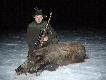 Przelatek p�ci m�skiej pozyskany 7 lutego. Strza� na kark, kula 308 Win S&B.Jest to m�j 3 dzik w tym sezonie. Darz B�r
