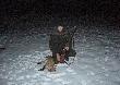 15 - lis w tym sezonie. Strza�  na ok. 100m, lisek zosta� w ogniu. Pozdrawiam wszystkich lisiarzy. Darz B�r