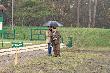 Wodnik na stanowisku, oczywi�cie w asy�cie.