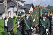 Poczet sztandarowy Ko�a �owieckiego "BA�ANT" w Bestwinie, na "Do�ynkach" w Janowicach
