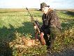 Strzeli�em t� koze pierwsz� w sezonie. �erowa�a rano w burakach przylegaj�cych do kukurydzy. Wa�y�a zaledwie 14 kg. Darz B�r!