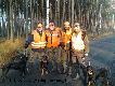 Darek, Sylwek, Rafa�, Patryk.
Dru�yna ps�w do polowa�