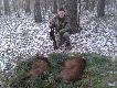 Pierwsze polowanie zbiorowe w roku 2012 na bia�ej stopie. Do pokotu brakuje tylko liska. Pogoda dopisa�a, zwierz tak samo.