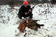 Sobota 15.12.2012 pierwszy dzie� zbior�wki. Nowa zakupiona czapka chyba da�a mi szcz�cie ,dzik i lis . M�wi� chyba bo dzie� wczesniej trzyma�em za dosy� wysoko. :))))