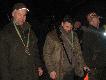 Od lewej v-ce Kr�l, Kr�l i prowadz�cy polowanie