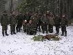 06.01.2013. Pierwsze polowanie zbiorowe w Nowym Roku, zako�czone "ma�ym" sukcesem. Na pokocie dzik, �adnie wypracowany przez Fige GP. Wszystkiego dobrego w Nowym Roku dla wszystkich koleg�w my�liwych. Darz B�r.