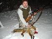 Efekt Predatora. Skusi� si� na wabik ale wykapowa� mnie i uchodzi� w trzciny zagwizda�em ale w��czy�em mu tym gwizdem turbo ale  przed sama trzcina ciekawo�� go zgubi�a. strza� na 100 m :) 08.01.13