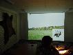Zdj�cie 5. Ma�y, pokojowo-gara�owy symulator strzelania.
I jeszcze inny rodzaj analizy, tutaj wychwycenie b��du prowadzenia luf - za  bardzo sz�y w g�r�..