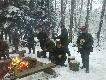 Ognisko ,wszyscy na nie czekali