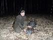 Nast�pnego ranka �w. Hubert pozwoli� mi podskoczy� mojego pierwszego g�uchara...