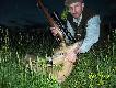 Pierwszy rogacz w tym sezonie-diabe�ek...Strza� w szyjk� na 50 m...obw 198..