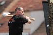Na pocz�tku imprezy odby� si� pokaz timbersportu