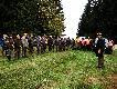 Zbi�rka przed niedzielnym polowaniem