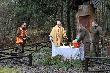 Polowanie poprzedza�a uroczysta msza Hubertowska