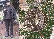 02.11.2013 polowanie Hubertowskie , w drugim miocie strzelam kune ktora daje mi vice kr�la polowania