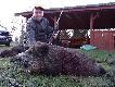 Kolega Micha� ze swoim dzikiem