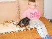 Po dwuch dniach suczka nauczy�a sie ,,�ycia w domu,, :)) tzn za�atwiania potrzeb ta gdzie trzeba :))