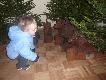 Jedwabno 2014. m�j syn Hubert przeczesuje m�odniki :)