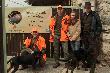 Pami�tkowa fotka przy plakacie polskiego fan klubu gp - go�czego polskiego. 