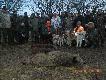 Mo�ki fajny klimat i polowanie
Z Karolem i adept podk�adania Damian:-)