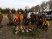 Wsp�lne zdj�cie na zako�czenie dwudniowego stogowania w K� Daniel w Lipce. Na pokocie u�o�yli�my 10 rudych. Jeden odjecha� wcze�niej z koleg�,kt�ry musia� wcze�niej zako�czy� polowanie.