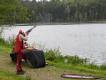 Zdj�cie 28. Przyszed� czas na golfa: strzela� do pi�eczki golfowej nie pozwalaj�c kolejnym strza�ami jej spa��, dop�ki by�a w zasi�gu strza�u �rutem.