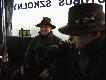 Oto �oszak kt�ry zawita� na polowanie do Witka.