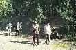 Gospodarz spotkania,Waldek Gredczyszyn, przedstawia go�ci przyby�ych na zawody.