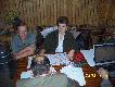 Sekretariat  zawod�w ma pe�ne r�ce roboty.Szczeg�lnie przed rozpocz�ciem zawod�w.